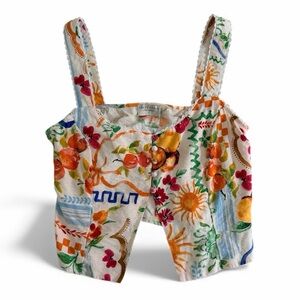 Dress Forum Sleeveless Button Front Tank